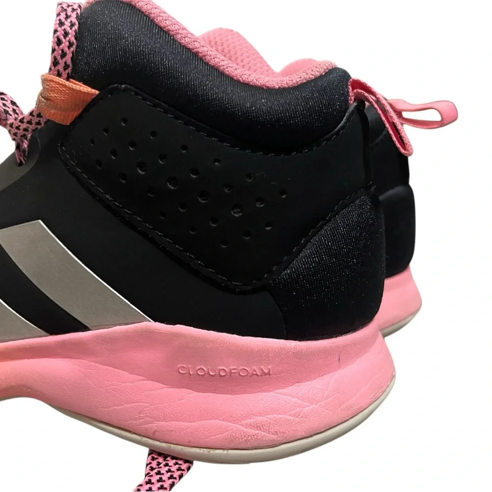 Adidas youth size 3 Shoes - Black, Pink, and Orange - Picture 7 of 10